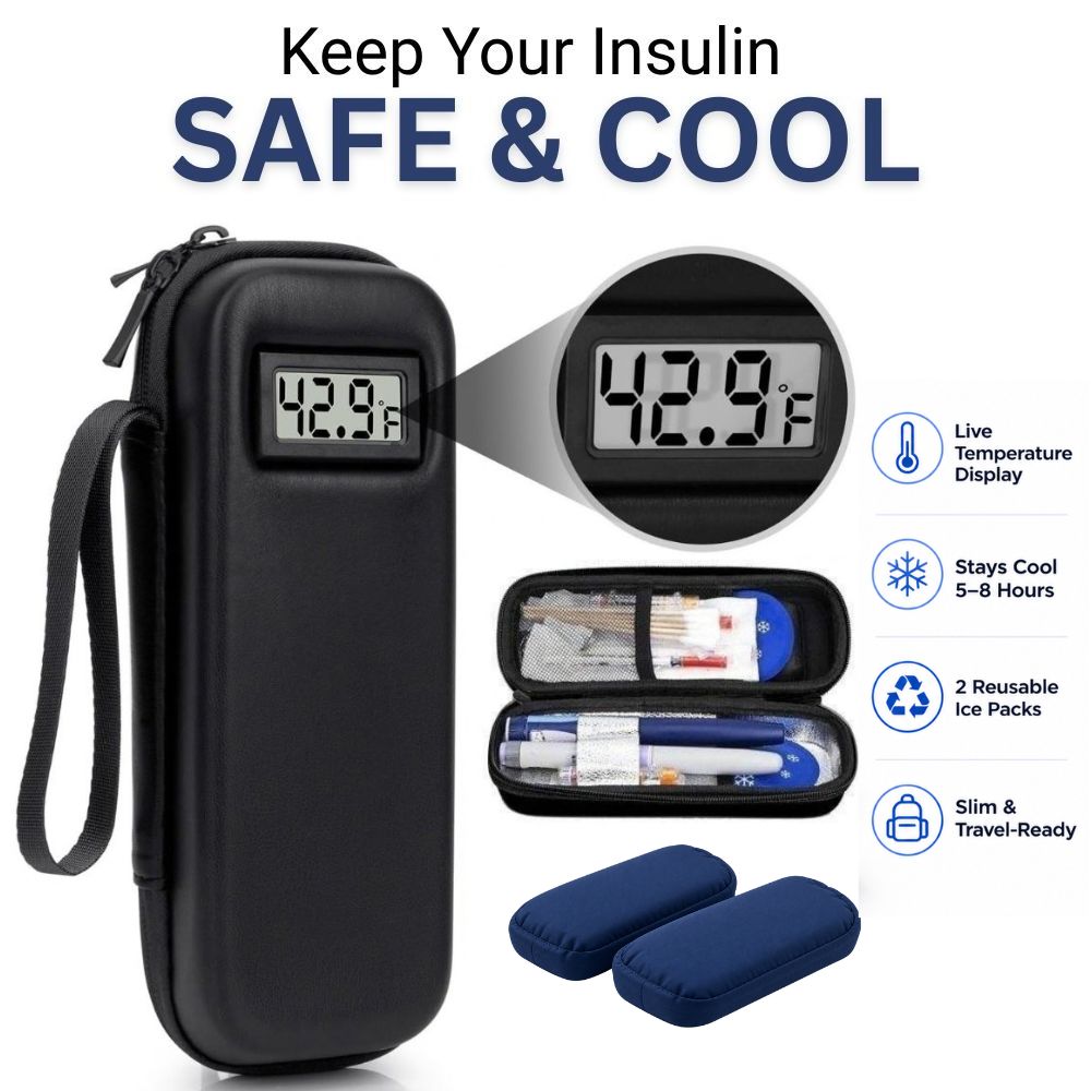 Portable Insulin Cooler Case for Travel