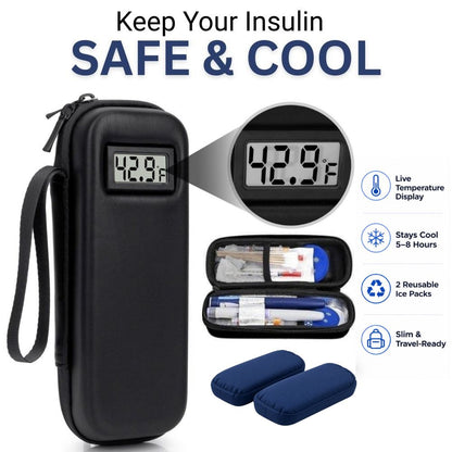 Portable Insulin Cooler Case for Travel