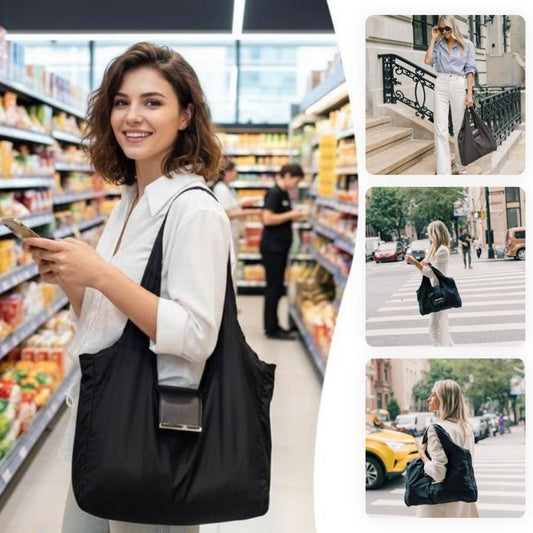 Foldable Keychain Tote Bag