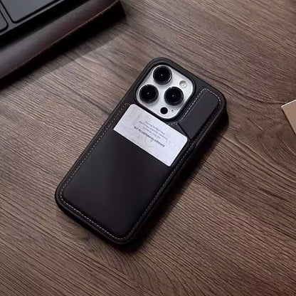 Leather Card Slot iPhone Case