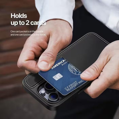 Leather Card Slot iPhone Case