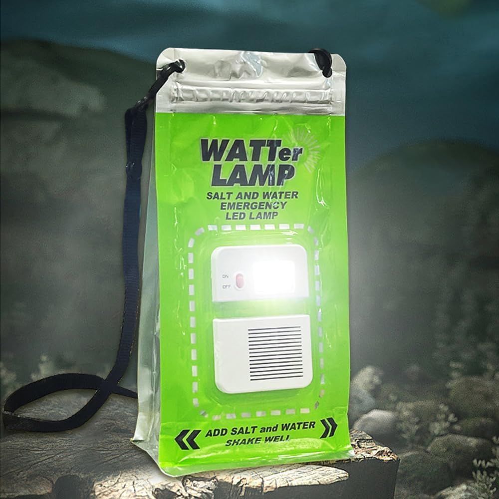 No Battery Salt Water Lamp