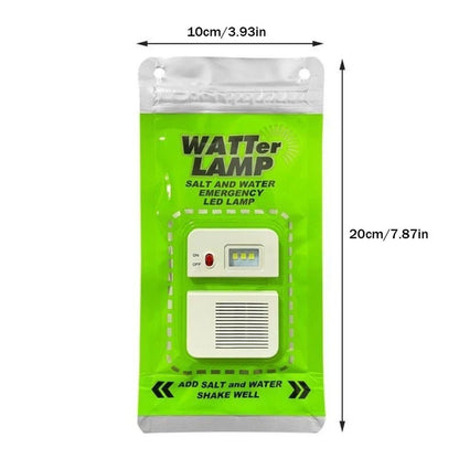 No Battery Salt Water Lamp