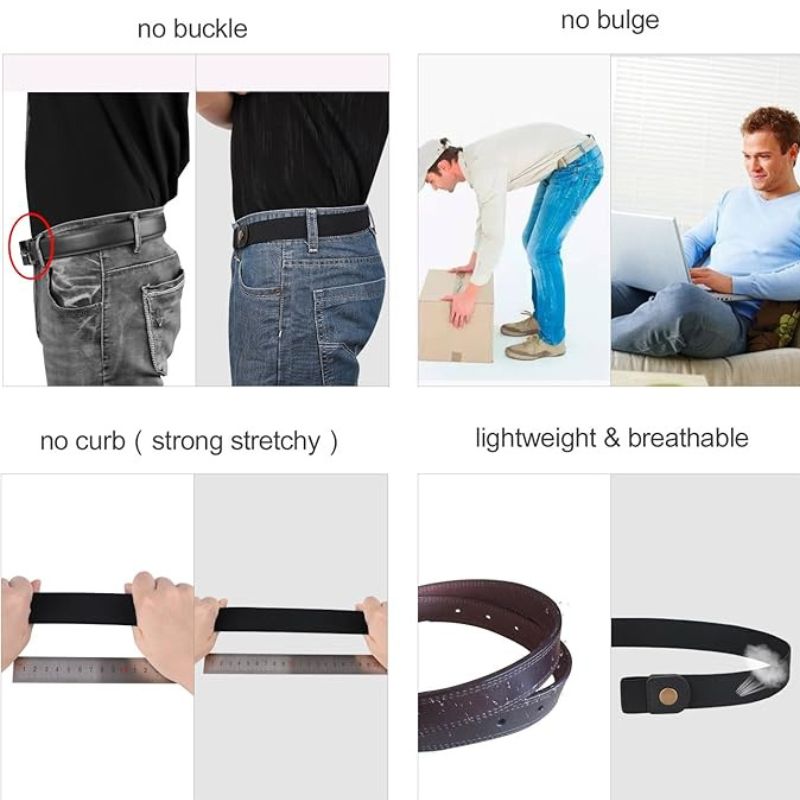 No Buckle Stretch Belt